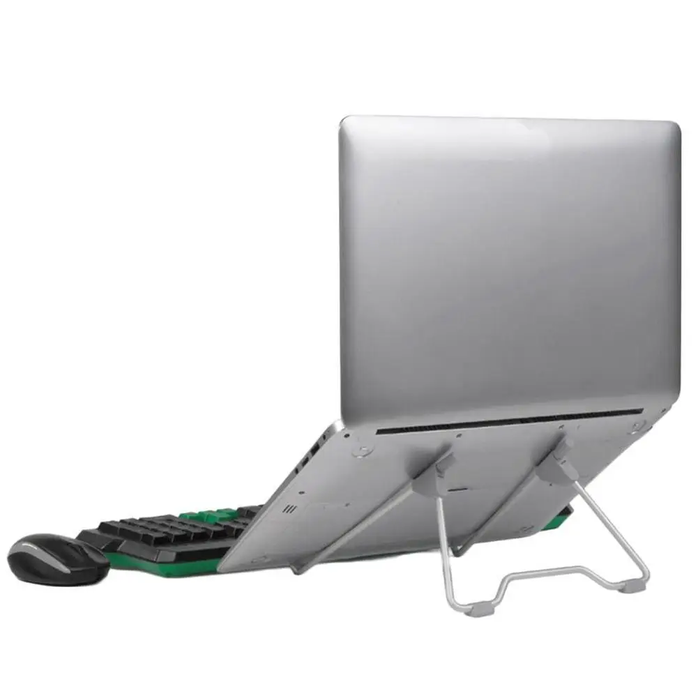 

10- 17 inch Universal Folding Stand Bracket Holder Mount for iPad Tablet 30 - 80 Aegrees Angle Adjustable Laptop Stand Holder