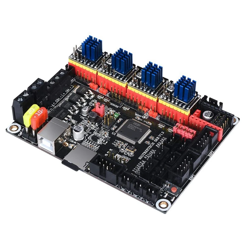 TMC2130 V3.0 шаговый двигатель StepStick бесшумный драйвер с радиатором для управления