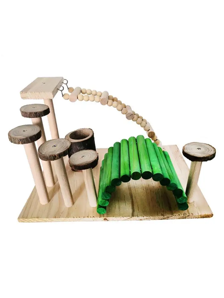 Хомяк Игрушка лестница маленькая для домашних животных Шаг Фитнес упражнения