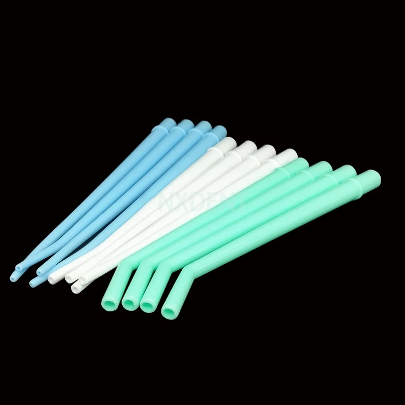 25 шт./пакет стоматологический слюнявчик наконечники эжектора 1/4 дюйма 1/8