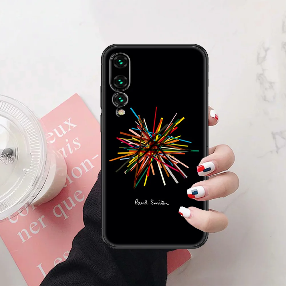 

Pauls Fashion Smith Phone case For Huawei P Mate P10 P20 P30 P40 10 20 Smart Z Pro Lite 2019 black silicone funda trend bumper