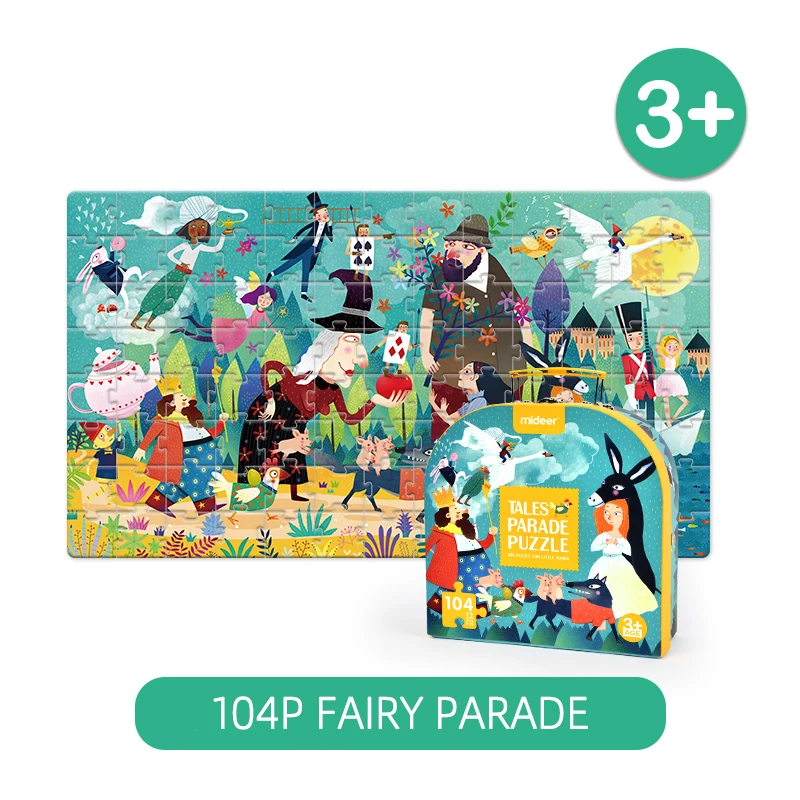 Mideer детские развивающие игрушки для детей ранняя сказка портативная Подарочная