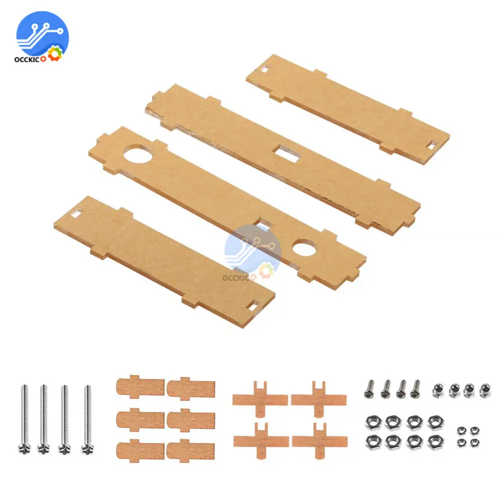 Прозрачный акриловый чехол в коробке для 2 4 &quotцифровой осциллограф TFT Kit DIY