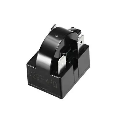 

4,7 Ом 3 Pin холодильник стартер PTC реле черного цвета