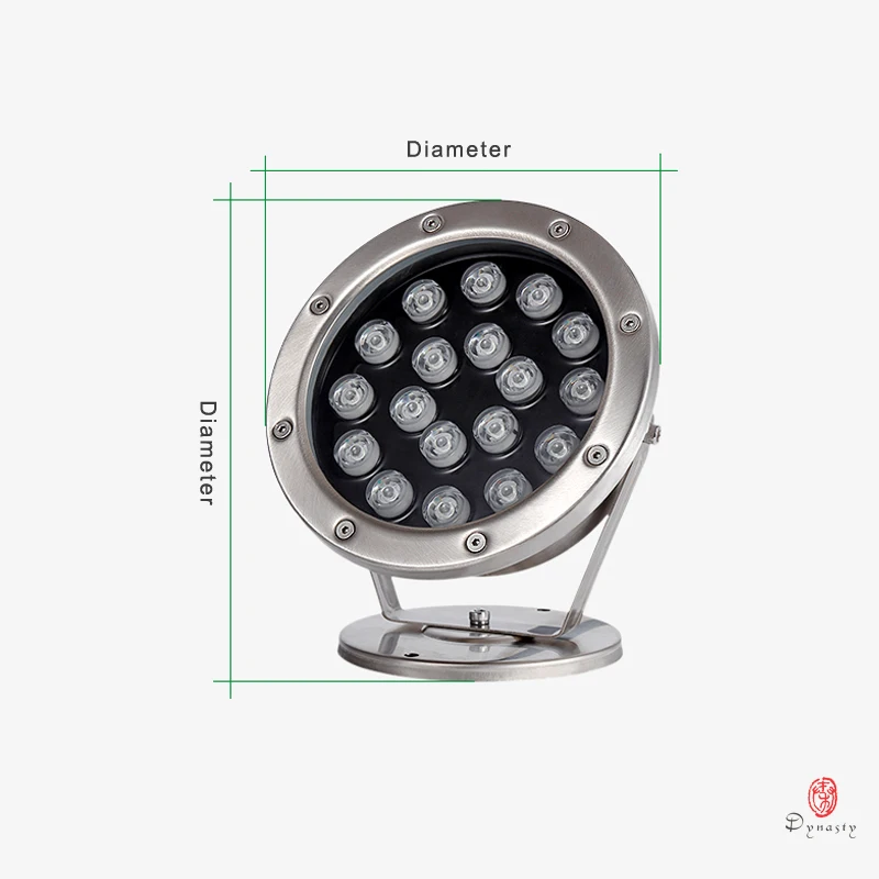 Светодиодный ные подводные фонари наружные для ландшафта IP68 фонтановая лампа