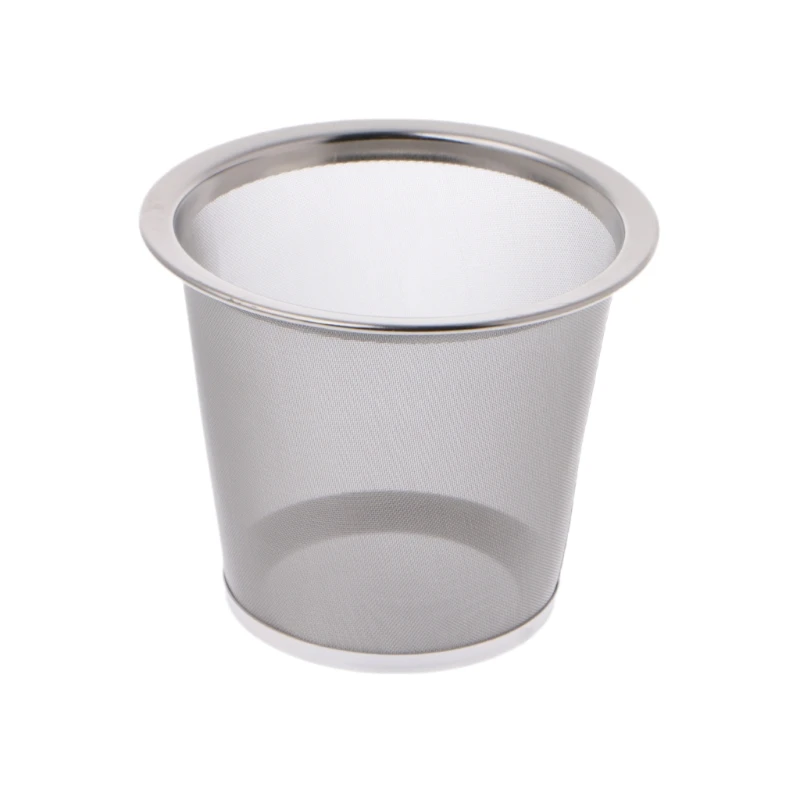 

Reusable Stainless Steel Mesh Tea Infuser Strainer Loose Tea-Leaf Spice Filter