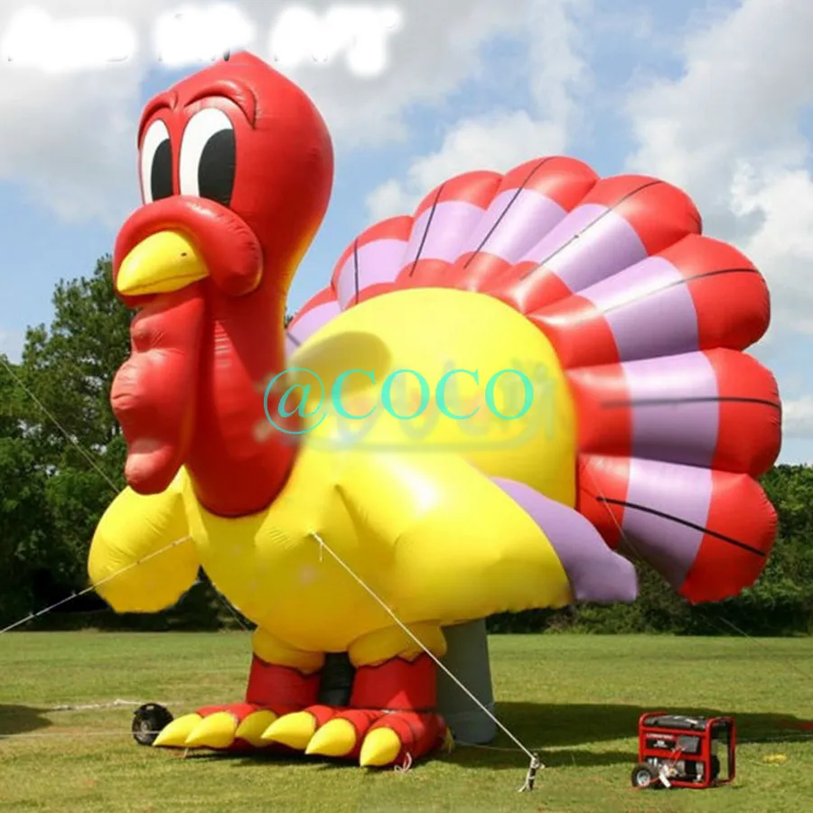 Бесплатная доставка по воздуху до двери 8 м 26 футов гигантские животные надувные