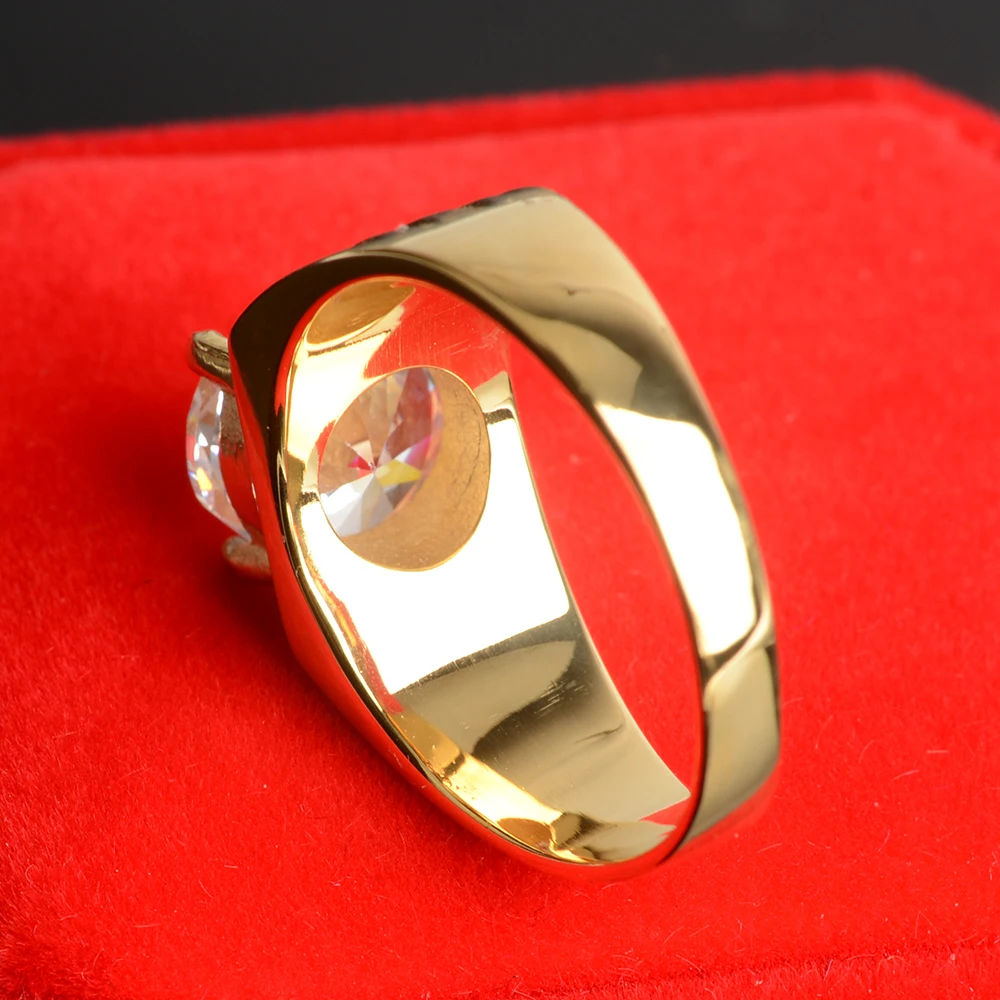 Качественные мужские полупрозрачные винтажные обручальные кольца из