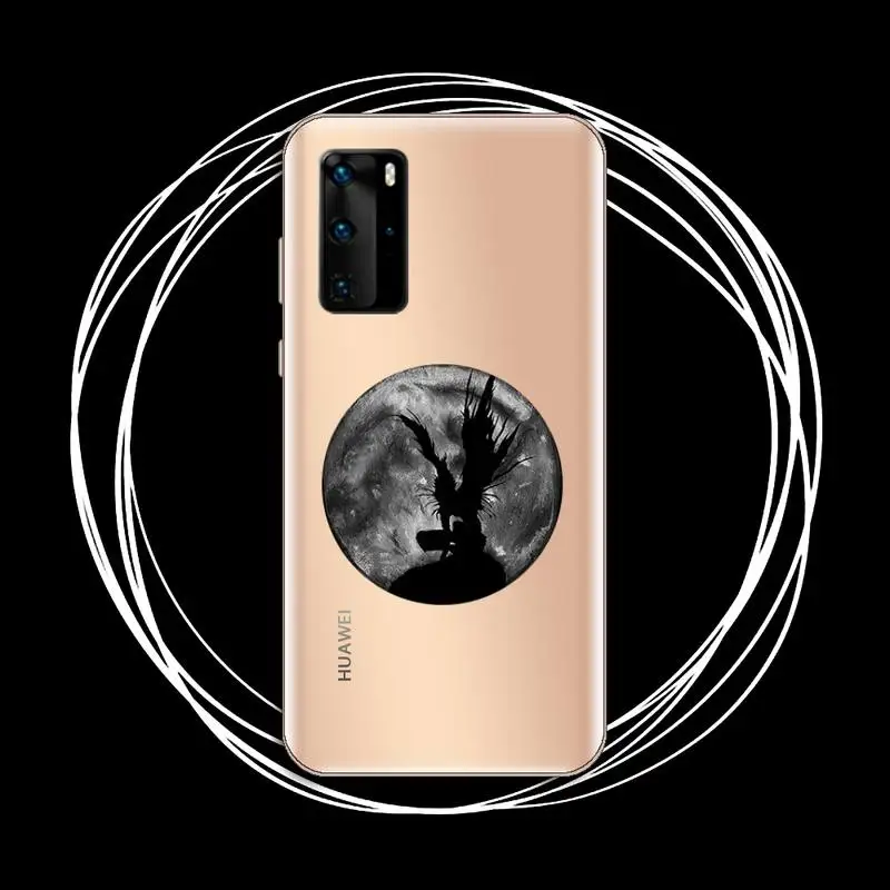 

rem and misa death note Phone Case Transparent for Huawei P20 P30 P40 honor 8 10i P smart 2019 Samsung A71 A21S S10 20 plus