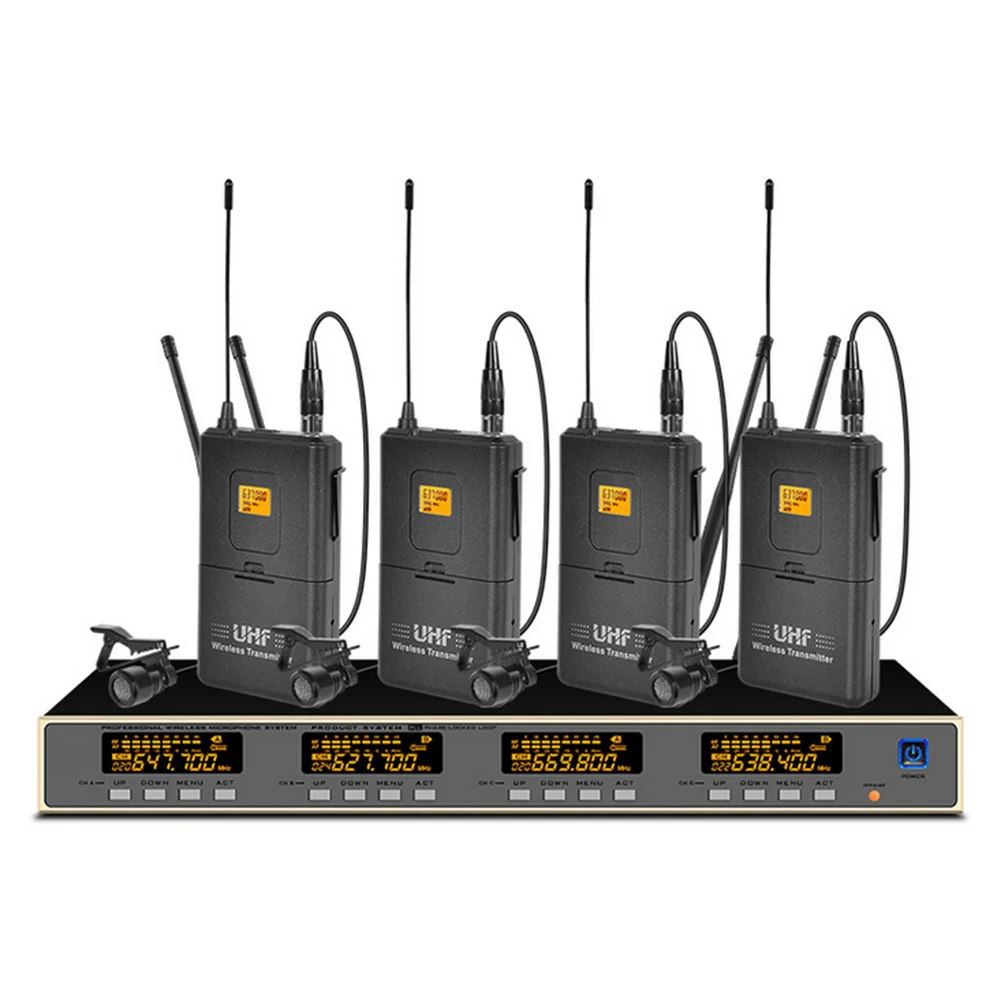Professional UHF Wireless Microphone Handheld Lavalier Outdoor Performance Stage | Электроника