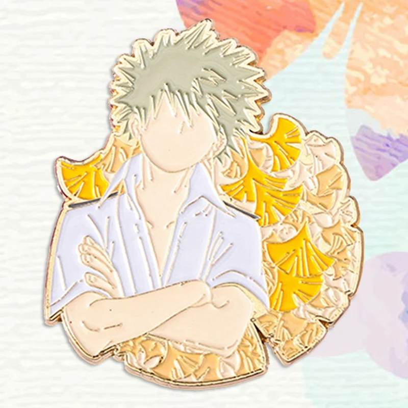 

1pcs My Hero Academia Badge Pins Brooch Cosplay Collection Gift With Gift Box