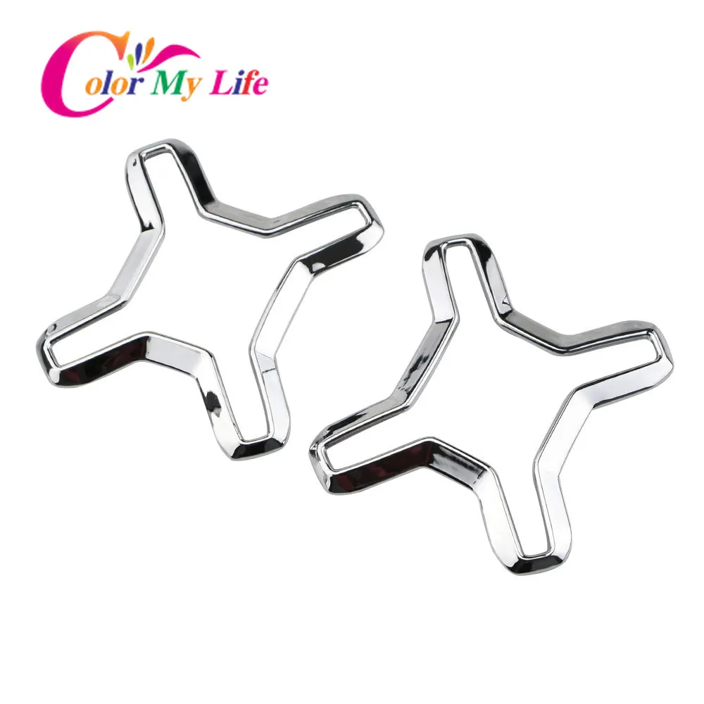 АБС пластик хромированный Автомобильный задний фонарь защитная крышка боковое