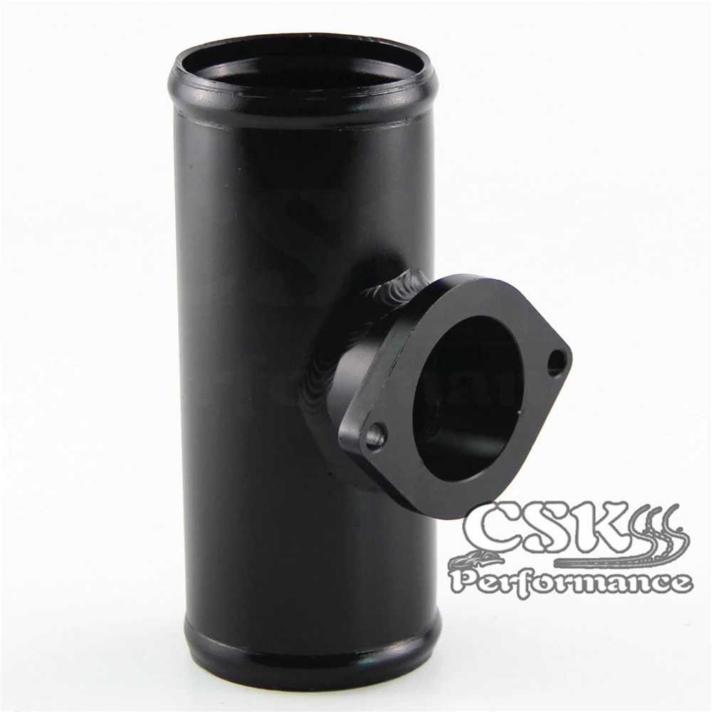 Fit For GD-RS FV RZ BOV Blow Off Valve Adapter Black 2.5&quot 63mm Turbo Flange Pipe |