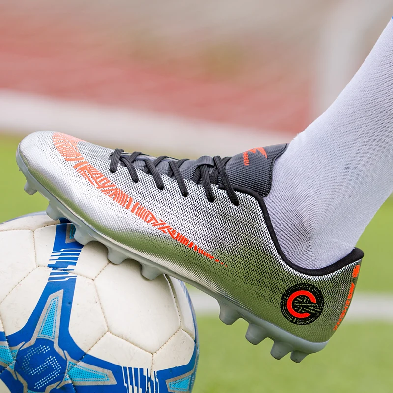 OUKEDI профессиональные футбольные бутсы недорогой футбольный обувь дети мужчины