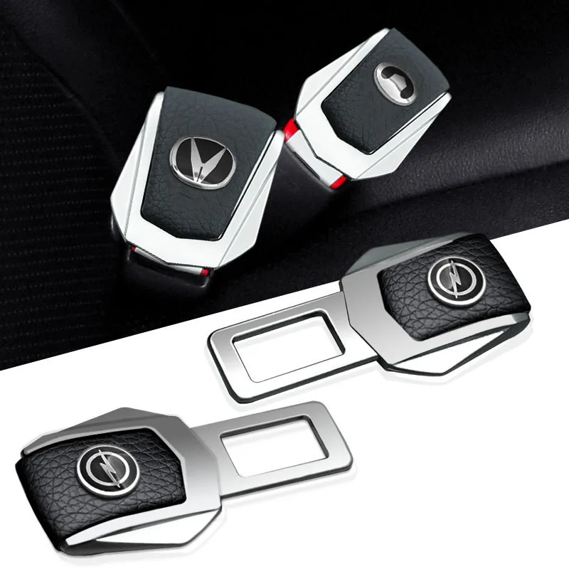 1 шт. металлический Кожаный Автомобильный значок Логотип пряжка для ремня