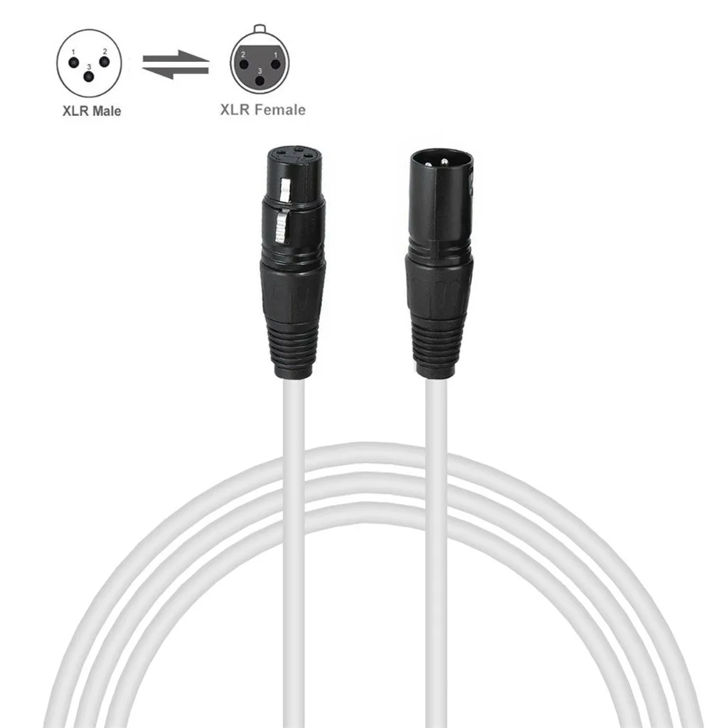 0 3 м 5 1 2 XLR гнездо штырь Mic кабель конвертер|Кабели VGA| |