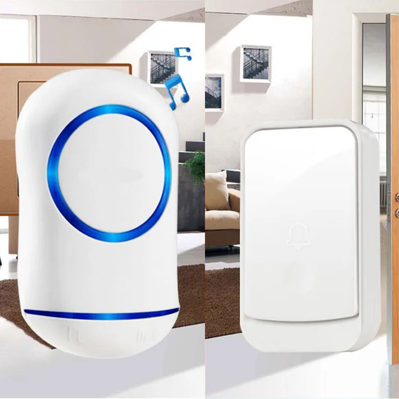 Беспроводной звонок Smart Door Bell Home водонепроницаемый многофункциональный пейджер интеллектуальный звонок.