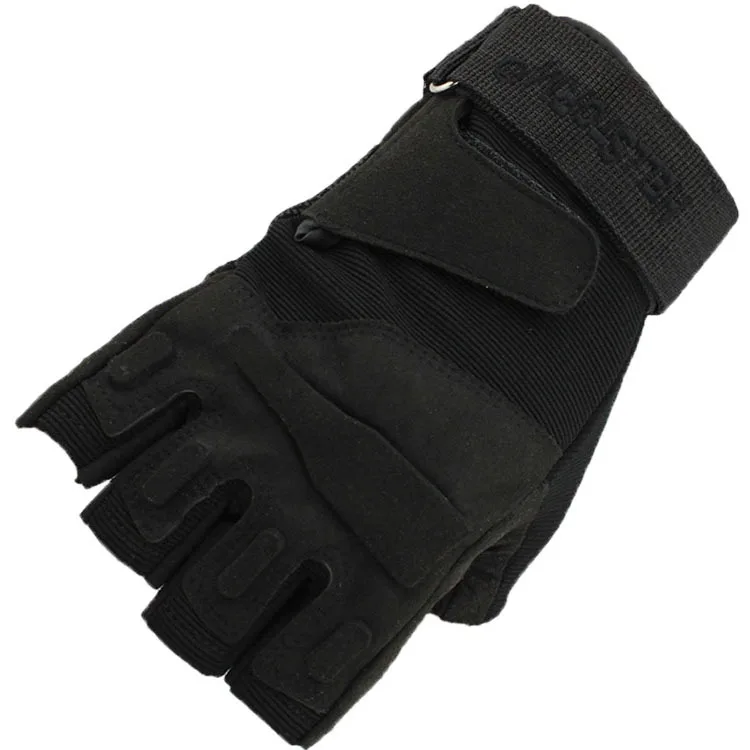 Мужские тактические перчатки с половинными пальцами военные армейские без