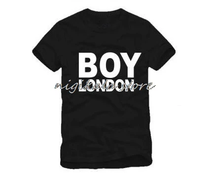 Надписью BOY LONDON футболка для мужчин высокого качества мужские футболки размера