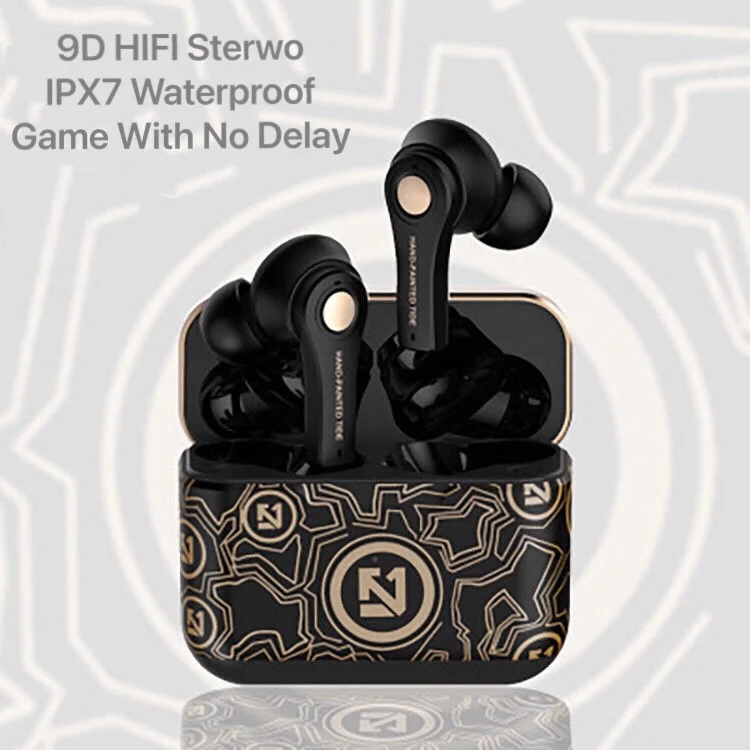 

Беспроводные наушники TWS Pro с поддержкой Bluetooth 5,0, Hi-Fi стереонаушники для спорта, водонепроницаемые Аурикулярные наушники с микрофоном