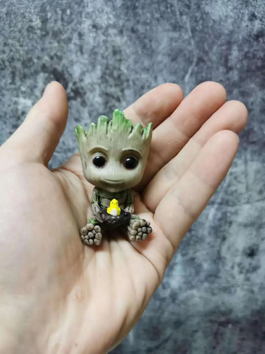 Новый маленький цветочный горшок стражи Галактики Q Version большой птичье гнездо