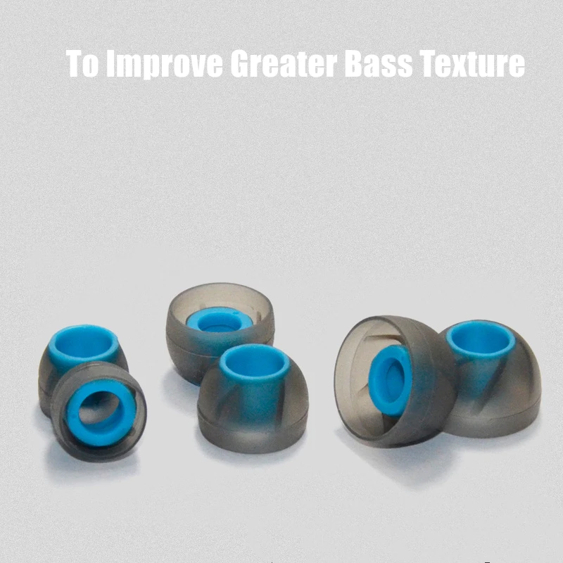 Силиконовые сменные наушники вкладыши 3 пары/Лот чехол для наушников KZ ED10