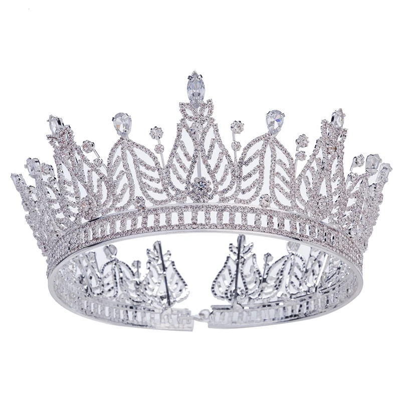 Crown HADIYANA - элегантные аксессуары для волос невесты с бриллиантами Zircon BC3933.