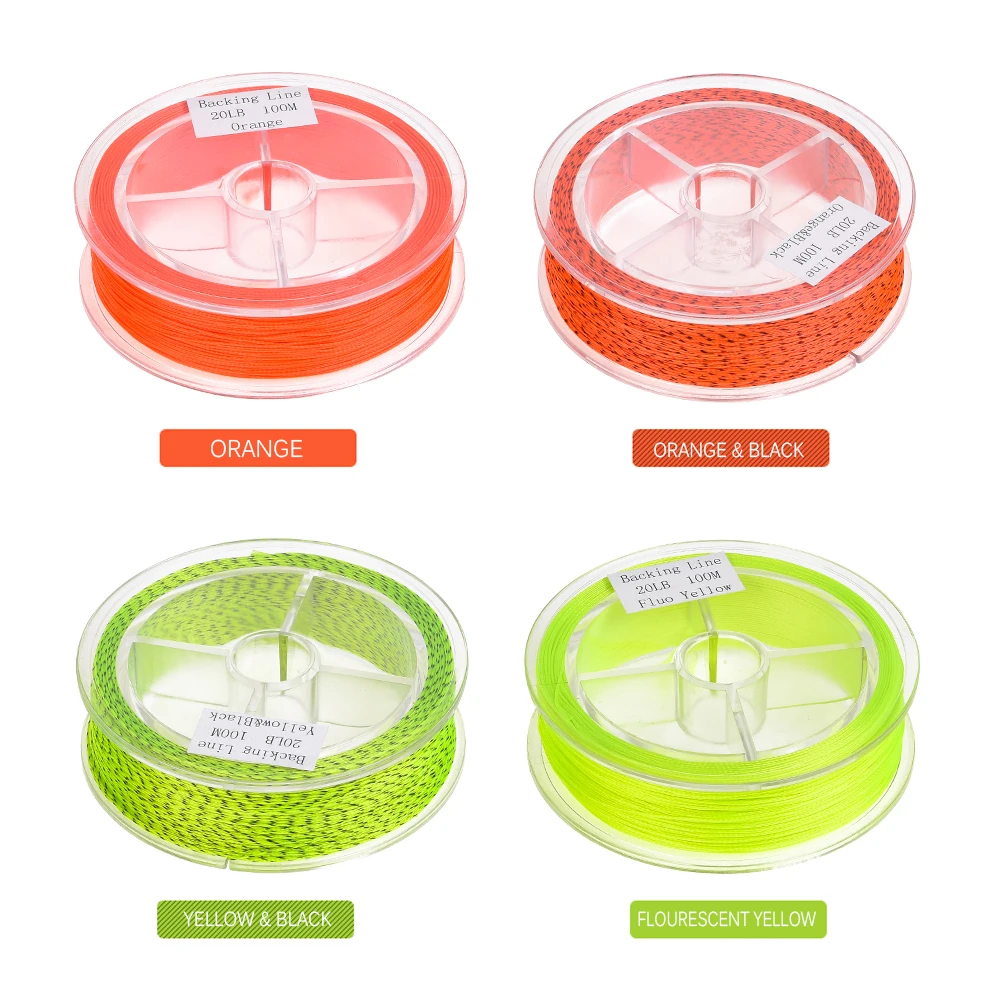 100 м 20 фунтов плетеная нейлоновая леска для рыбалки из углеродного волокна