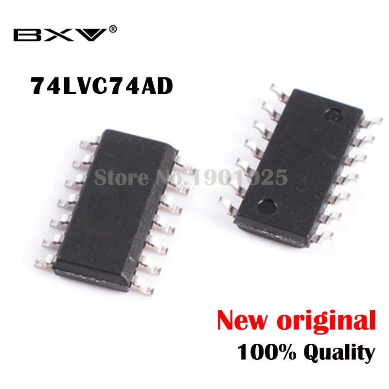 10 шт./лот 74LVC74AD SOP-14 74LVC14 SOP новый оригинальный IC Бесплатная доставка | Электронные