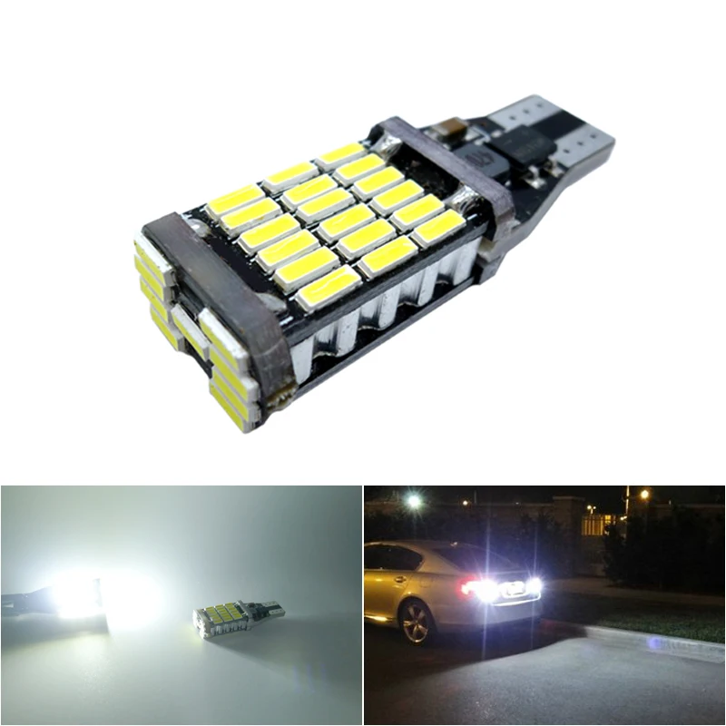 Светодиодная лампа T15 W16W 1 шт. светодиодная 920 921 912 автомобильные фары фонари