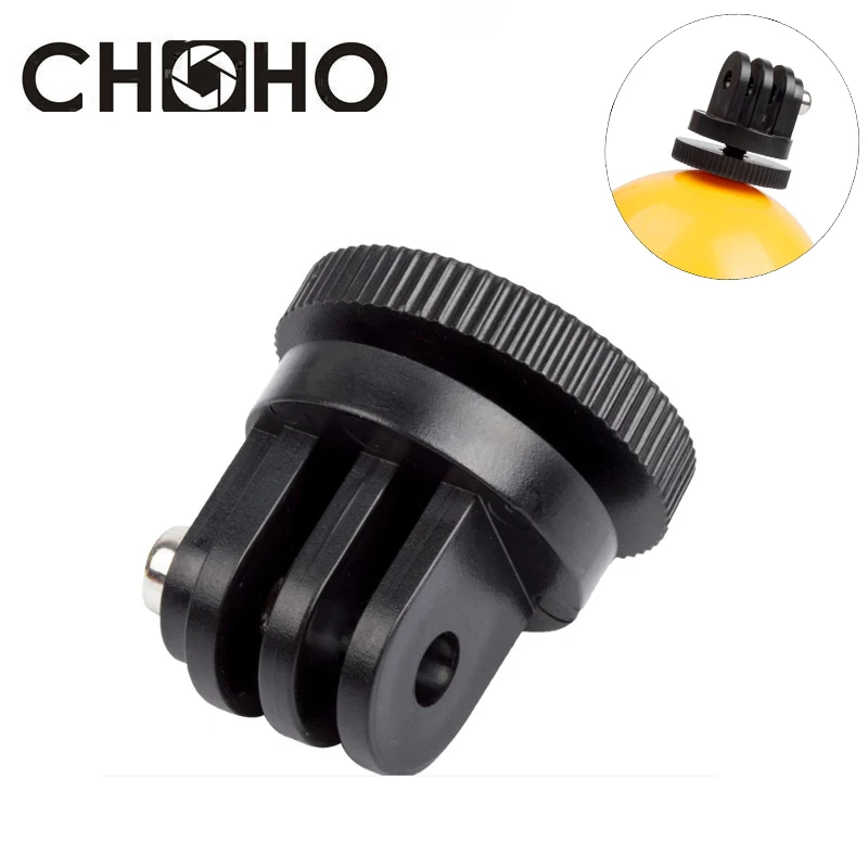 

For Gopro Accessories 1/4" Adapter Floaty Ball Converter 360 Degree Rotation Mount AEE For Go Pro Hero 11 10 9 Xiaomi yi 4K DJI