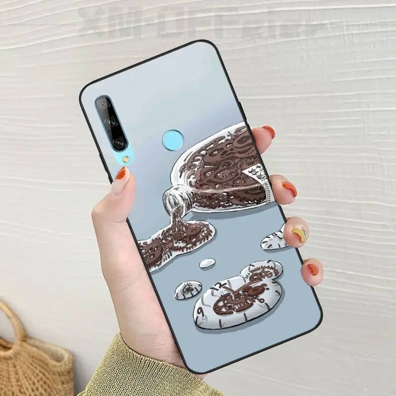 BaweiTE винтажные карманные часы на заказ фото мягкий чехол для телефона Huawei Enjoy 7S 8