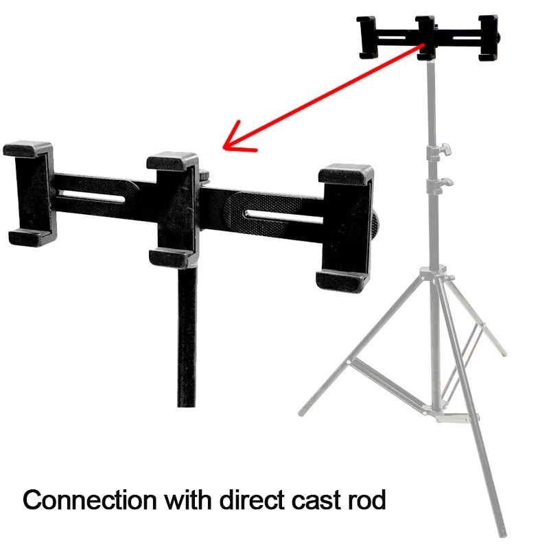 

Multi-position clip for mobile live broadcast can meet various sizes Mobile phone live broadcast accessories Mobile phone stents