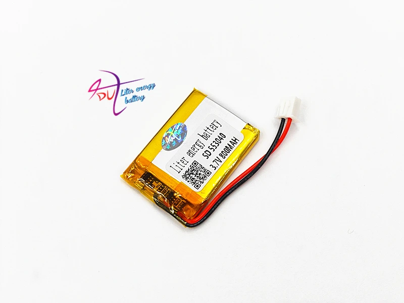 XH2.54 553040 3 7 V 800mAh 603040 литий полимерная аккумуляторная батарея для Mp3 Mp4 Mp5|polymer