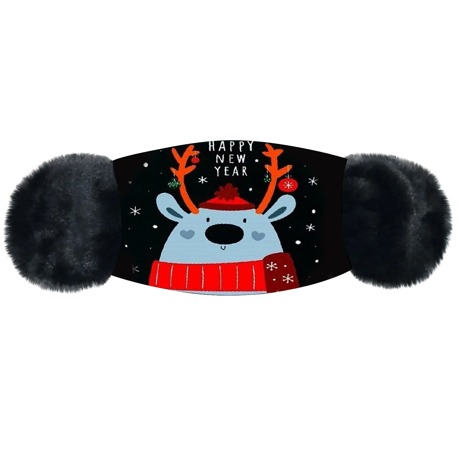 

1PC Winter Masks Adult Christmas Face Mask Fashion Festival Pattern Mouth Cover Unisex Reusable Masque Breathable Mascarillas 31