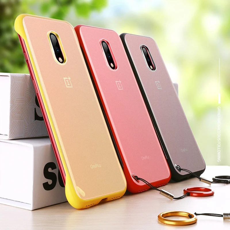 Жесткий чехол без оправы из поликарбоната для телефона OnePlus 7T Pro 7Pro оболочка
