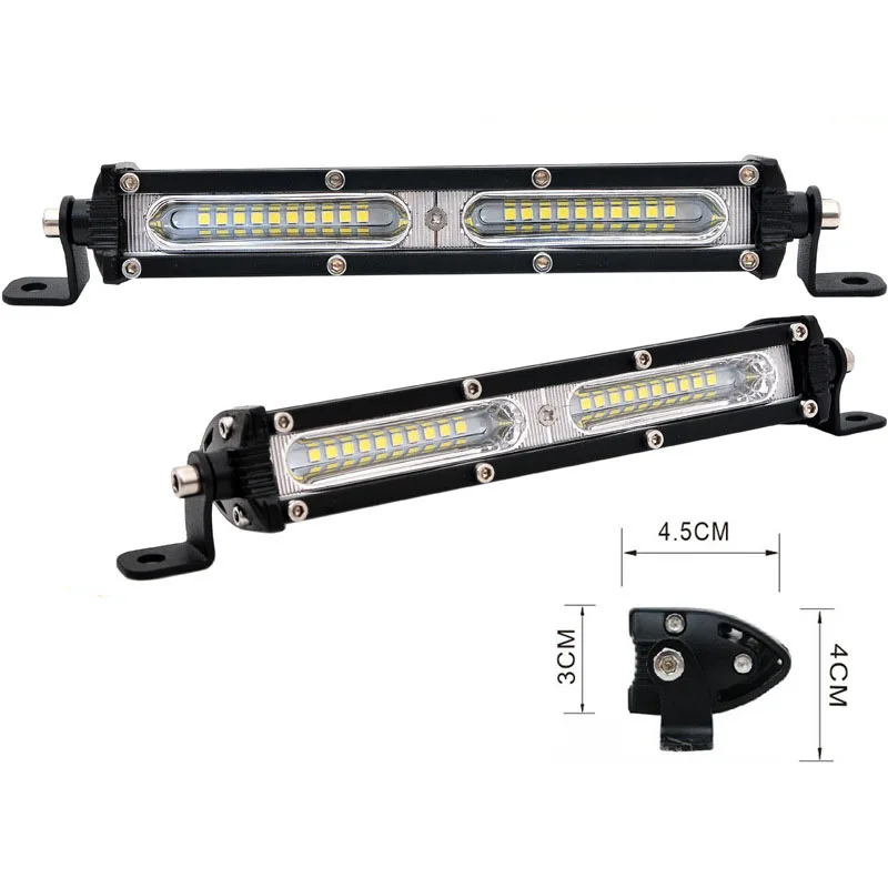 Супертонкий автомобильный светильник 7 дюймов 13 светодиодная световая панель