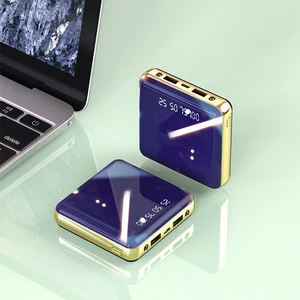 Mini Big-Capacity 37Wh/3.7V 10000-4800mAH USB QC3.0 PD 2A 10W Fast Charging Li-Ion Batteries For Cellphone Power Bank