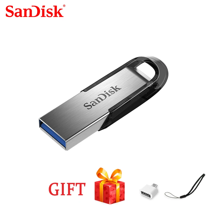 Sandisk USB 3 0 pendrive оригинальный CZ73 Ultra Flair 32 ГБ флэш накопитель 64 Гб оперативной памяти