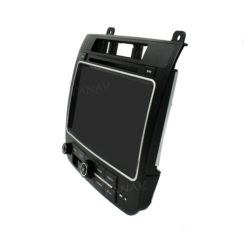 구매 안드로이드 오디오 폭스 바겐 Touareg 높은 버전 2011-2015 3 구멍 멀티미디어 플레이어 GPS 네비게이션 DVD 무선 수신기