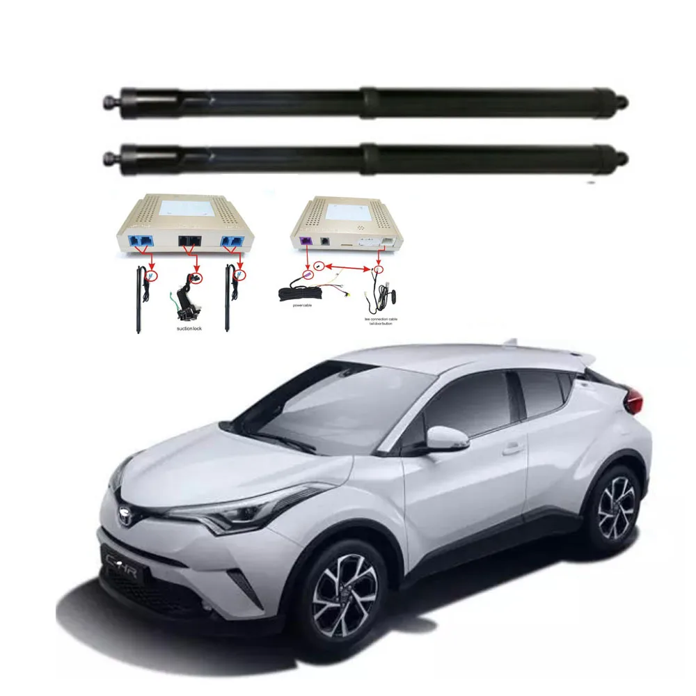 Новая электрическая задняя дверь переоборудована для Toyota CHR-Tail box Интеллектуальная электрическая задняя дверь мощность для подъема багажника замок