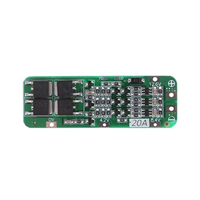 JABS 3S 20A литий-ионная литиевая батарея 18650 зарядное устройство Pcb плата защиты Bms