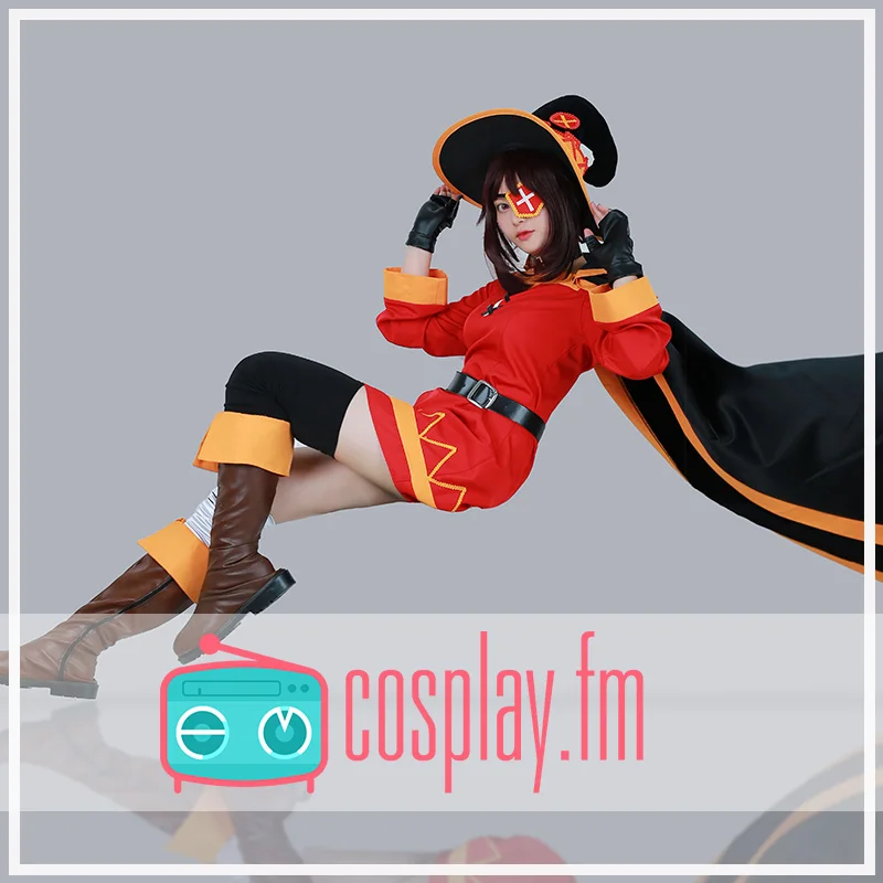 

Megumin Cosplay Costume Anime God's Blessing on this Wonderful World Costume Props
