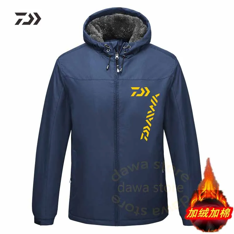 Daiwa осенне зимняя одежда для рыбалки утепленная согревающая одноцветная костюм