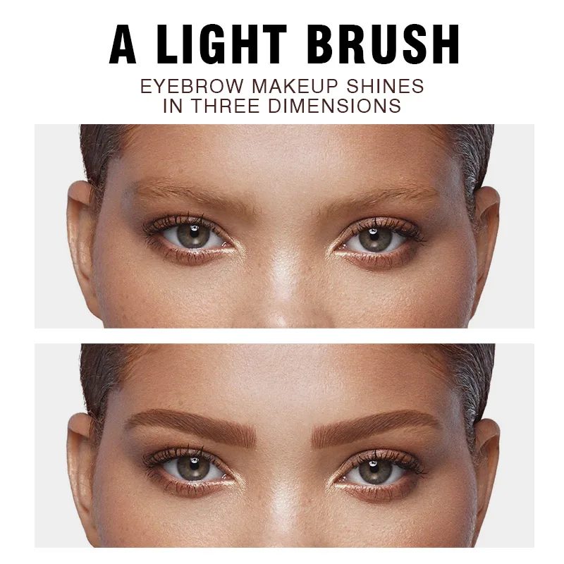 Водостойкая гелевая тату-краска для макияжа бровей натуральная тату-ручка кисть