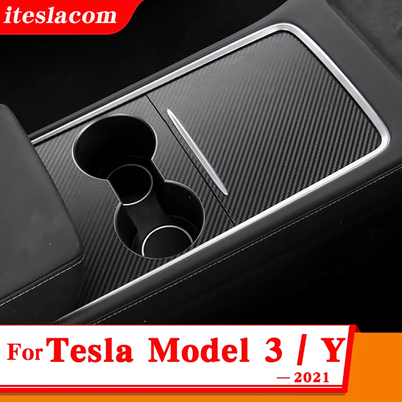 

Новинка! Автомобильная наклейка на панель управления для Tesla Model 3 2021, аксессуары для центральной консоли, модель Y пленка для салона, реально...