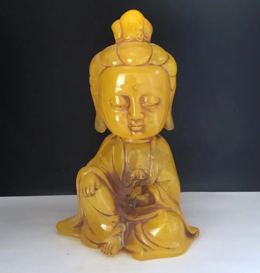 

Китай имитация пчелиного воска Гуаньинь bodhisattva статуя ремесла
