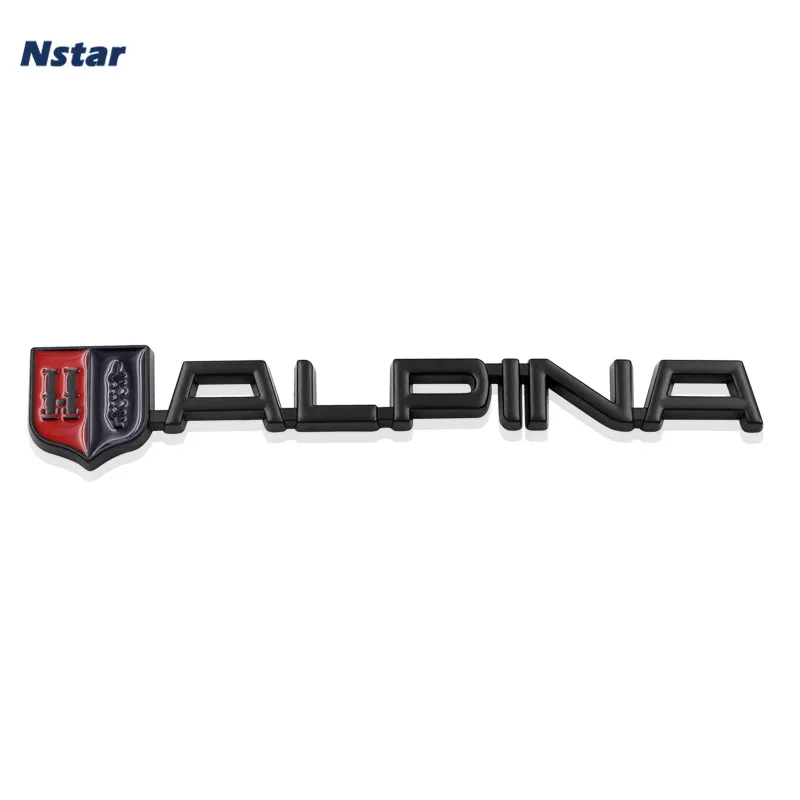 Эмблема Альпина Nstar 1 шт. автомобильный сплав брызговик багажник хвост боковое
