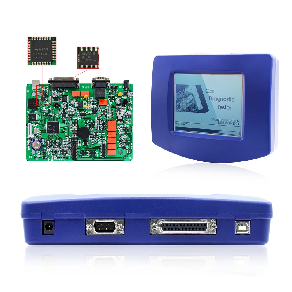 DHL DIGIPROG 3 V4.94 полный набор кабелей коррекция одометра ECU программист, инструмент FTDI 93C46 чип DIGIPROG-3 корректор