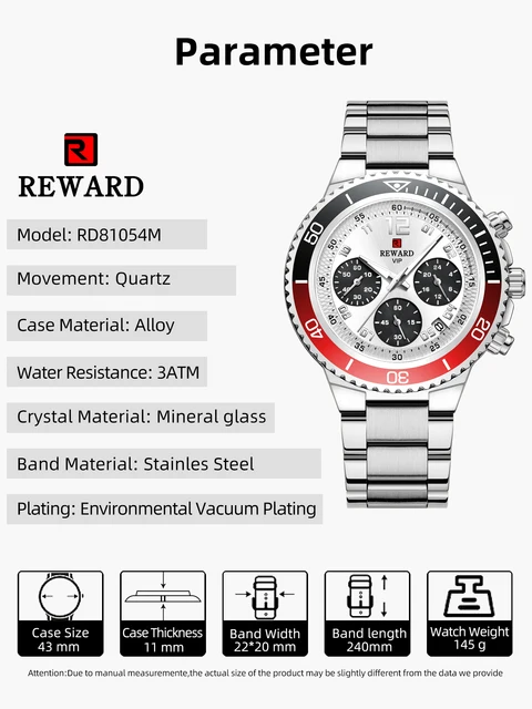Fashion Multi-function Watches - Solid Stainless Steel 5